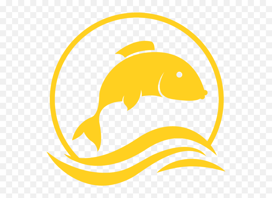 Download Sea And Jumping Fish Symbol - Illustration Png Marmara Fish Grill,Koi Fish Icon