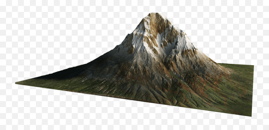 Mountains Png Images Free Mountain - Real Volcano With White Background,Mountains Png