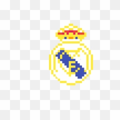 Real Madrid Logo - Pixel Art Full Size PNG