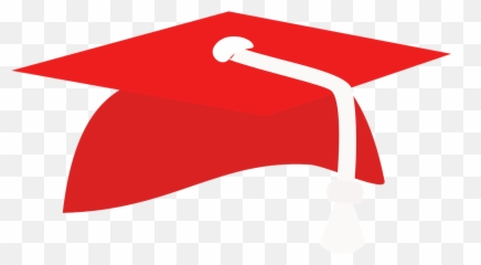 Graduation Cap Mortarboard - Free vector graphic Pixabay Red Transparent Background png