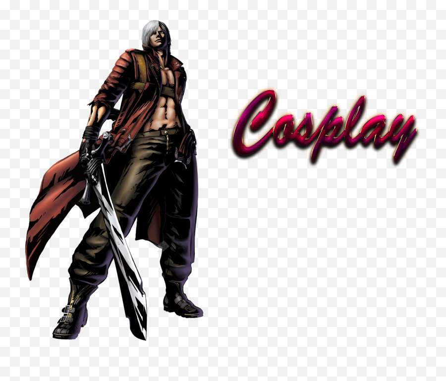 Download Hd Cosplay Festival Png Photo - Dante Devil May Cry Marvel 3 Character Art,Devil May Cry Logo Png