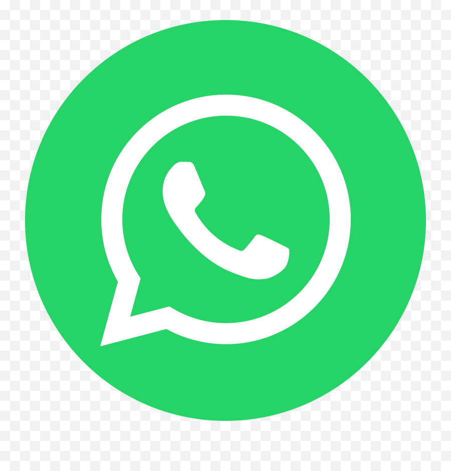 Logo Media Popular Social Whatsapp Icon - Whatsapp Icon Png Transparent,Whatapp Logo