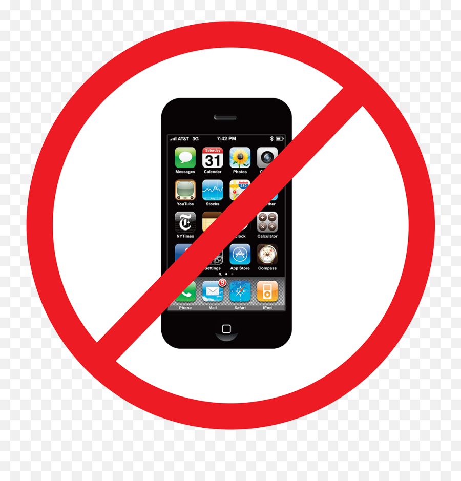 Clipart Phone Distraction - No Cell Phone Clipart Png,No Cell Phone Png