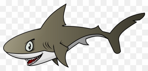 Clipart Shark Clip Transparent - Shark Fish png