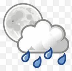 Fileweather - nightcloudsrainsvg Wikimedia Commons Rain Cloud Sun Clipart png