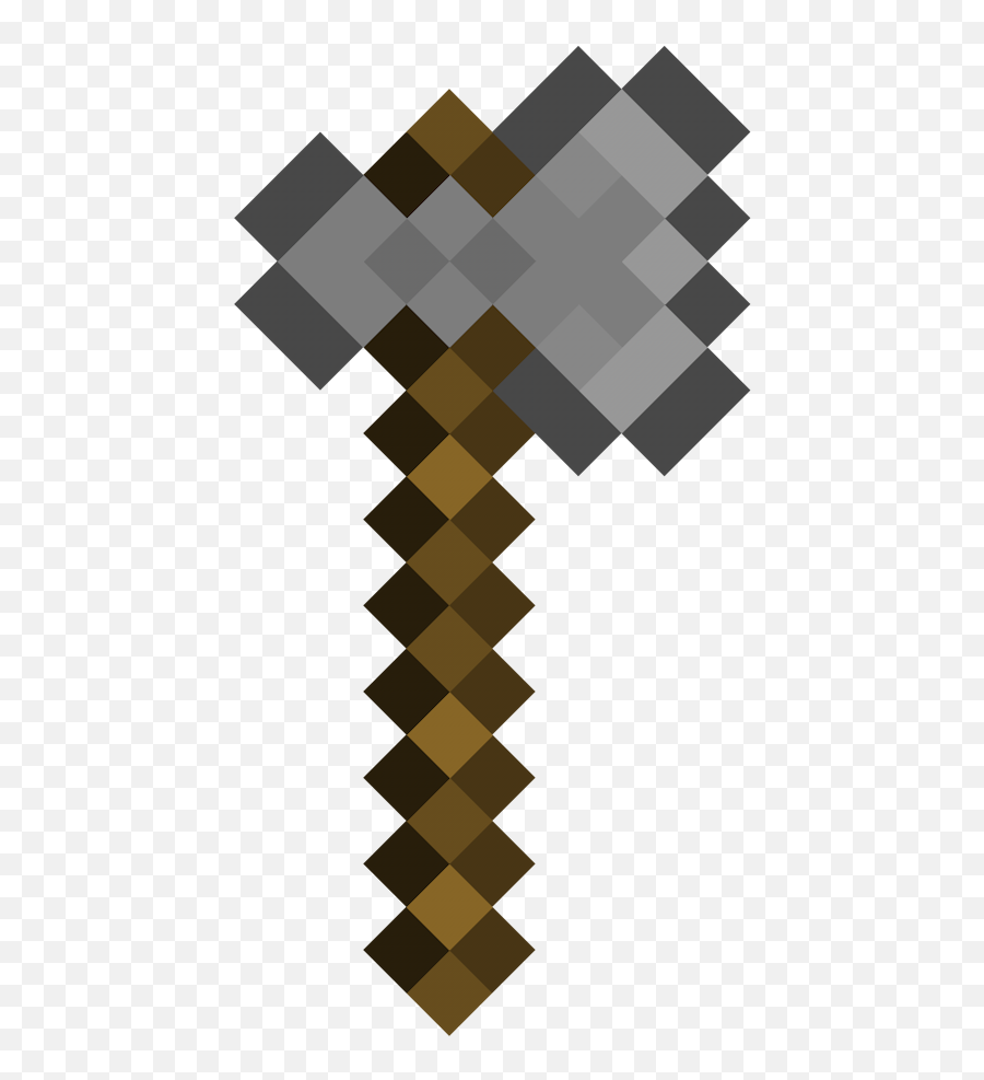 Download Stone Axe - Minecraft Axe Png,Minecraft Stone Png