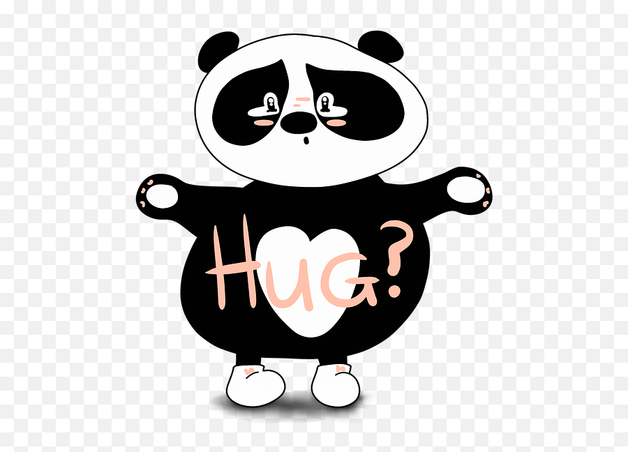 Panda Hug Sorry - Free Image On Pixabay Panda Hug Png,Sorry Png