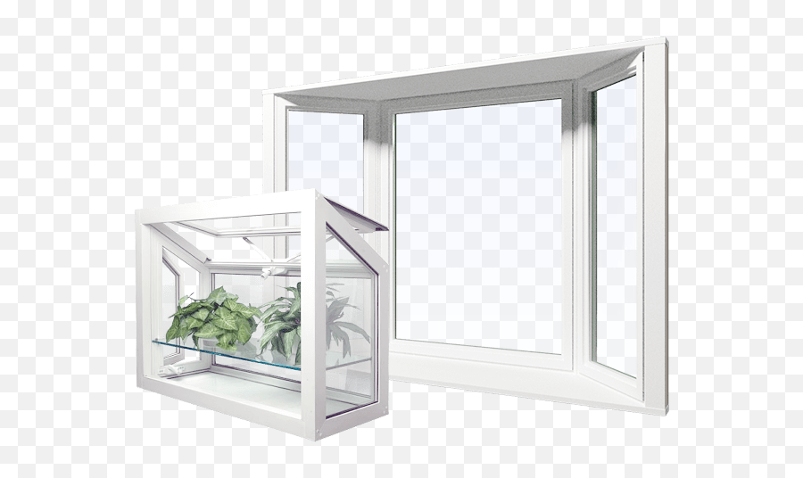 Download Bay Windows Bow And Greenhouse By - Green House Windows Png,Greenhouse Png