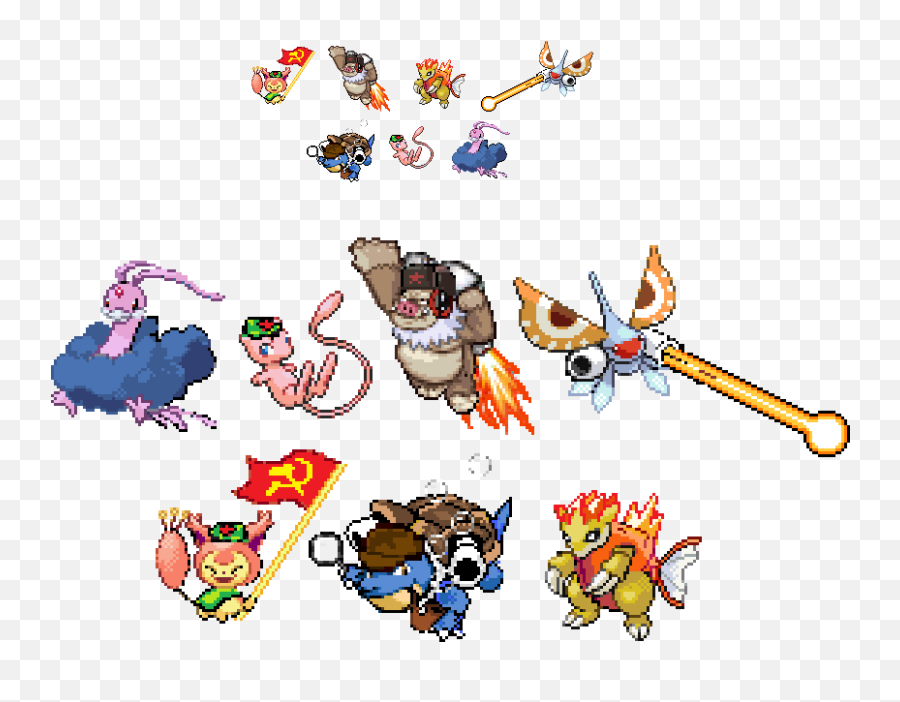 Download Hd Pokémon Firered And Leafgreen Red - Pokemon Fire Red Pokemons Sprites Png,Pokemon Red Png