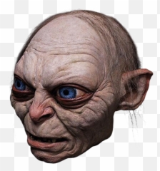 Lotr Gollum - Gollum Mask Png,Gollum Png