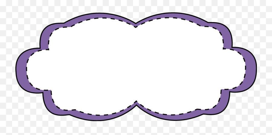 Purple Stitched Frame - Free Clip Art Frames Clip Art Png,Purple Frame Png
