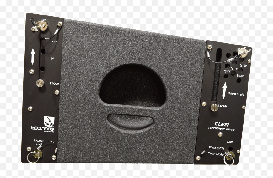 Speaker Emoji Png - Tecnare Cla21 Line Array Speaker Detail Subwoofer,Subwoofer Png