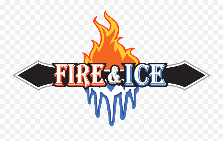 Fire U0026 Ice Heating Cooling Plumbing Repair Service - Fire Ice Logo Png,Plumbing Logos