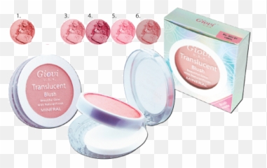 Giovi Translucent Blush - Eye Shadow Png,Blush Transparent