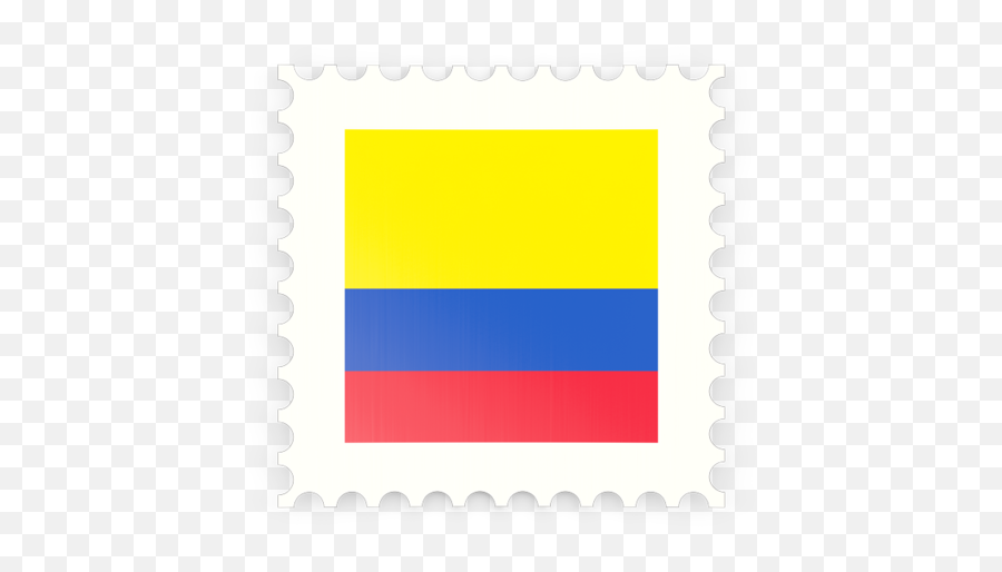 Postage Stamp Icon - Colombia Postage Stamp Png,Colombian Flag Png