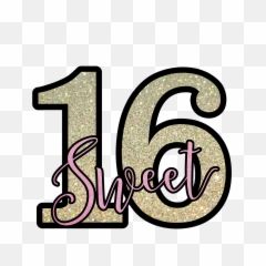 Download Sweet 16 Png - Clip Art,Sweet 16 Png