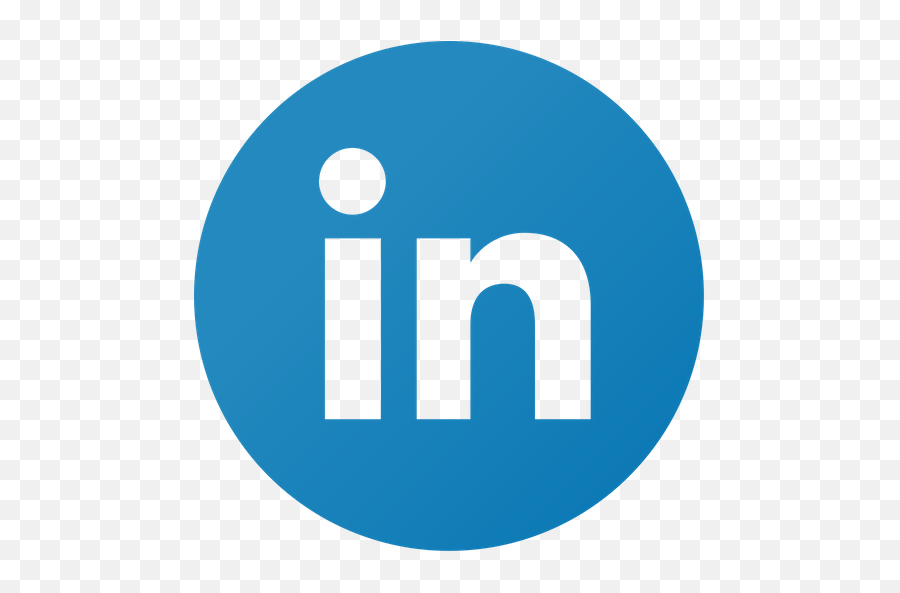 Linkedin Circle Logo Icon Of Flat Style - Linkedin Logo Png,Linkdin Logo