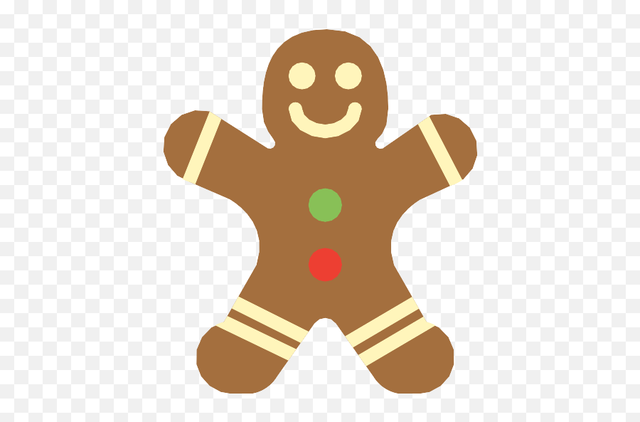 Gingerbread Png Icon - Cookie Vector Black And White,Gingerbread Png