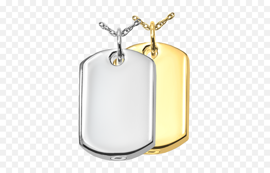 Dog Tag Cremation Pendant - Dog Tag Cremation Jewelry Png,Dog Tag Png