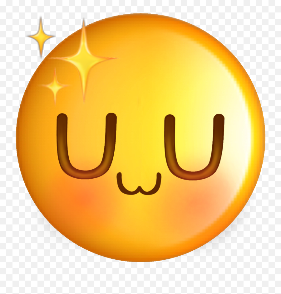 Uwu Emoji Custom Customemoji Blush - Uwu Emoji Png,Blush Emoji Png