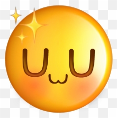 Uwu Emoji Custom Customemoji Blush - png