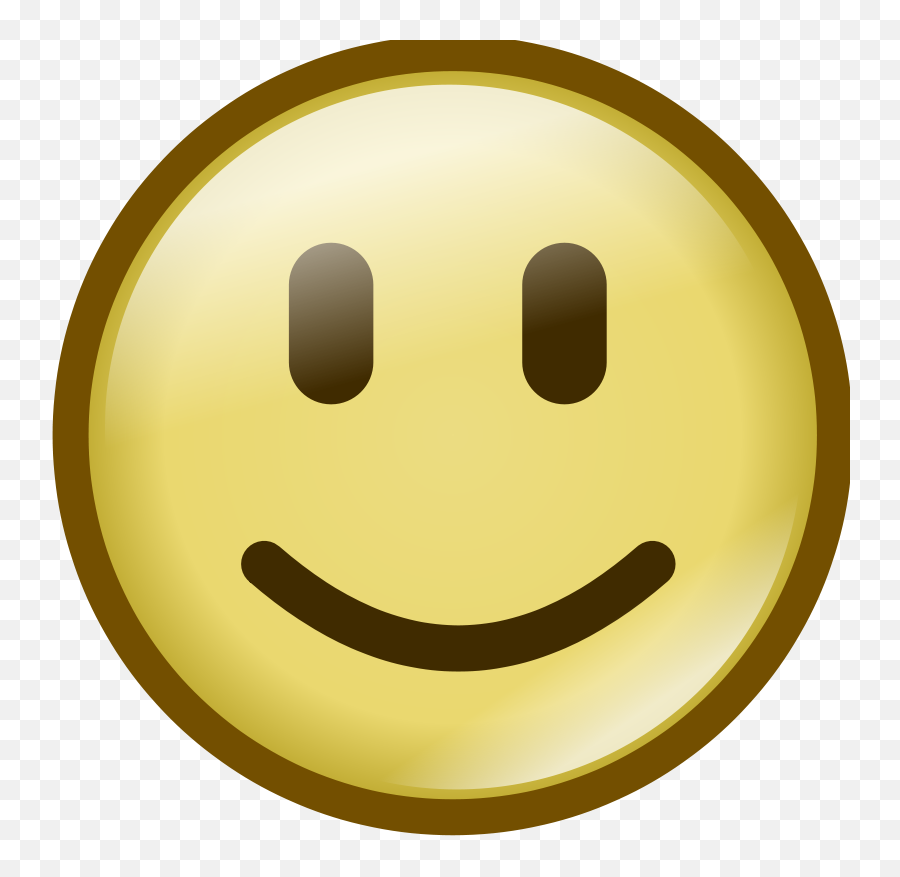 Glossy Emoticons Clip Art - Button Smile Png,Emoticones Png