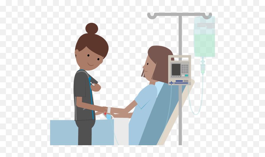 Download Health Care Hospital Nursing - Patient In Hospital Patients Cartoon No Background Png,Patient Png