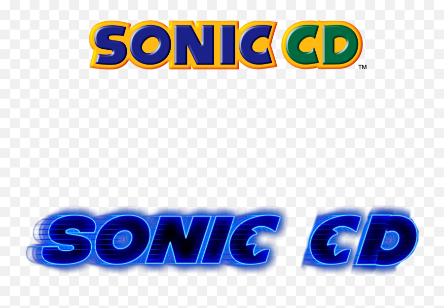 Soniccd Sticker - Sonic Cd Png,Sonic Cd Logo