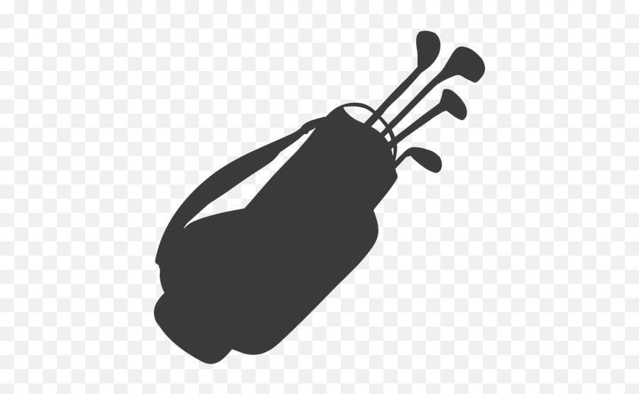Golf Equipment Silhouette - Transparent Png U0026 Svg Vector File Silhouette Golf Bag Clip Art,Silhouettes Png