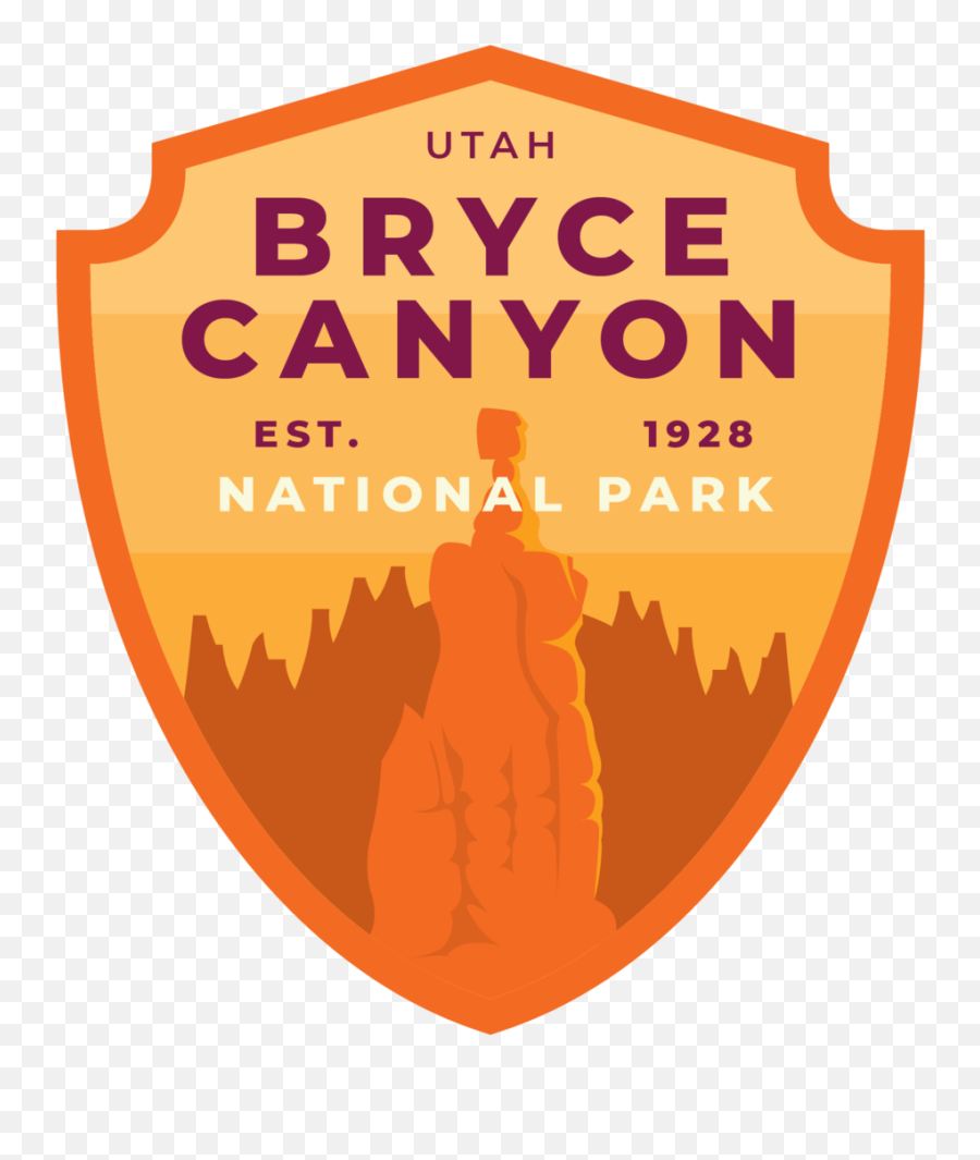 Bryce Canyon Vinyl Sticker National Park - Bryce Canyon National Park Sticker Png,College Of The Canyons Logo