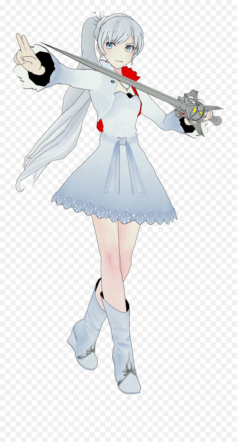 Weiss Schnee Rwby Sfm - Weiss Schnee No Background Png,Rwby Transparent