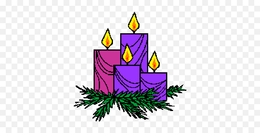 Free Religious Advent Cliparts - Clip Art Advent Candles Png,Advent Wreath Png
