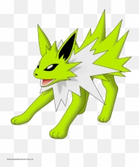 Download Hd Jolteon - Shiny Jolteon Transparent Png Image Shiny Jolteon In Anime,Jolteon Transparent