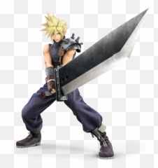 13 Cloud Strife Art - Abyss Final Fantasy Smash png