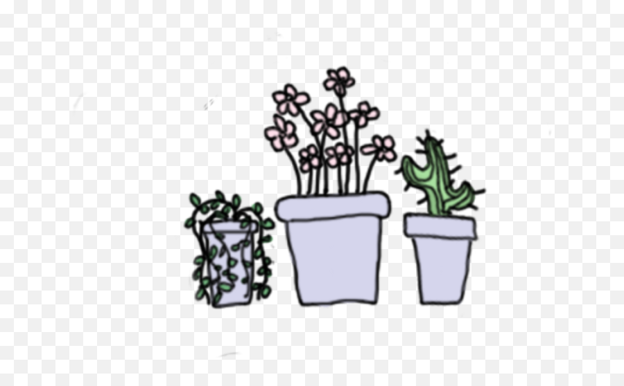 Aesthetic Cute Cactus Drawing Max Installer - Aesthetic Cute Plants Transparent Png,Tumblr Cactus Png
