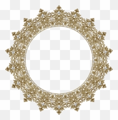 Oval Victorian Border - Islam Full Size PNG Download SeekPNG Vector Islamic Frame Png