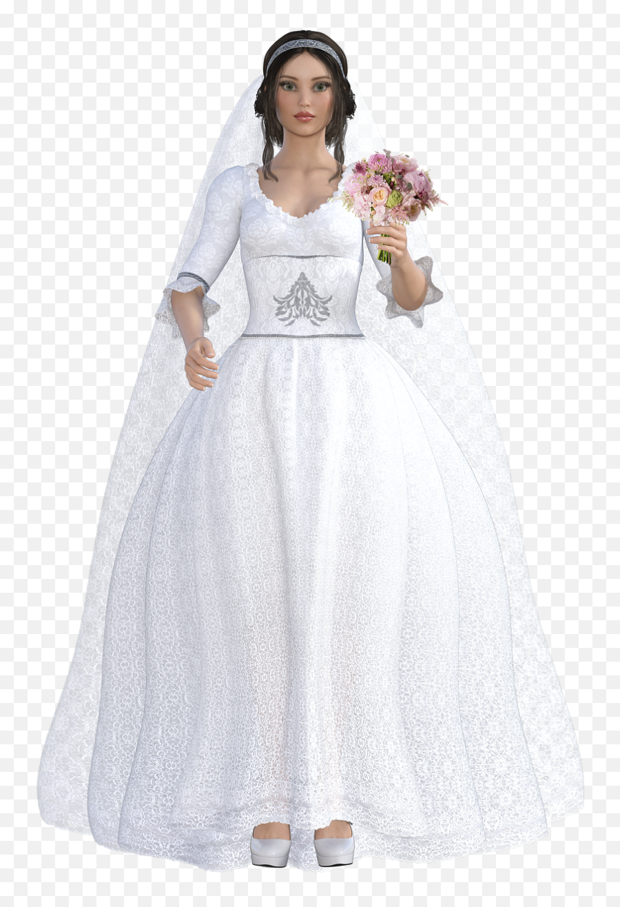 Women Wedding Character - Free Image On Pixabay Bridal Veil Png,Wedding Veil Png