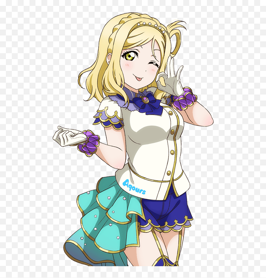 R Ohara Mari Uranohoshi High Third - Year Uranohoshi Fictional Character Png,Mari Ohara Transparent