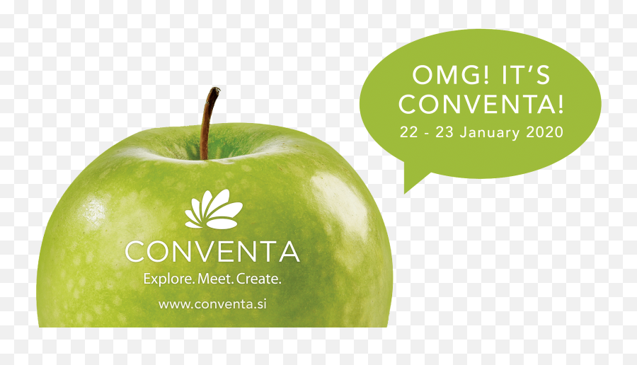Conventa Apple Transparent - Kongres U2013 Europe Events And Diet Food Png,Omg Transparent