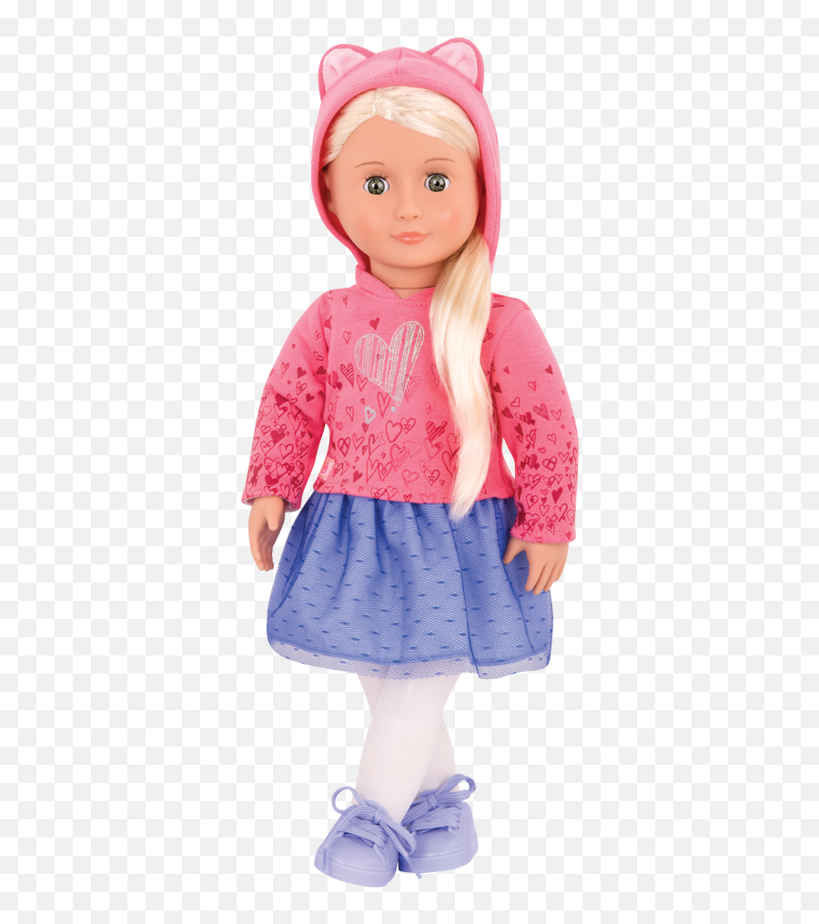 Elizabeth Ann 18 - Inch Doll Blonde Hair Green Eyes Our Our Generation Doll Guacyra Png,Doll Png