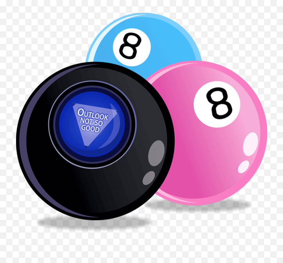 Magic 8 Ball Png Icon - Dot,8 Ball Icon