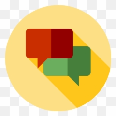 Chat Vector Svg Icon - Flat Communication Png