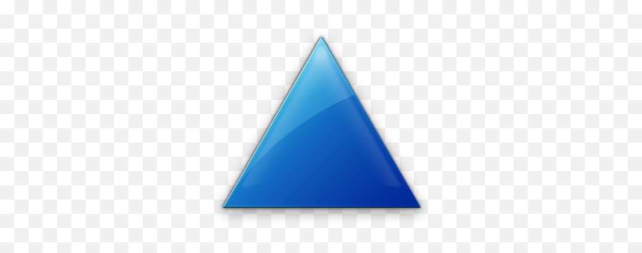 Triangle Icon Png - Triangle Icon Png Blue,Blue Triangle Png