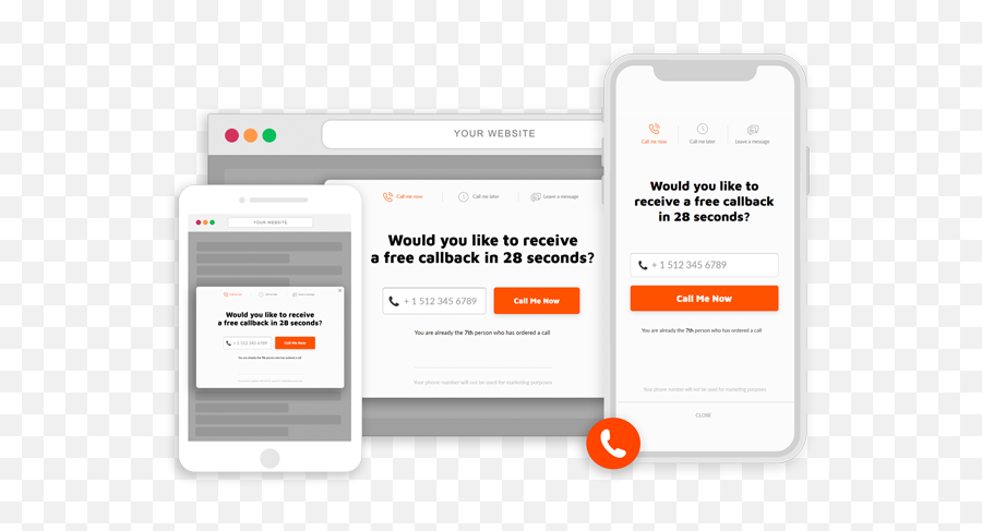 1 Way To Generate More Sales Calls U0026 Leads Callpage - Call Back Pop Up Png,Popup Ad Website Icon