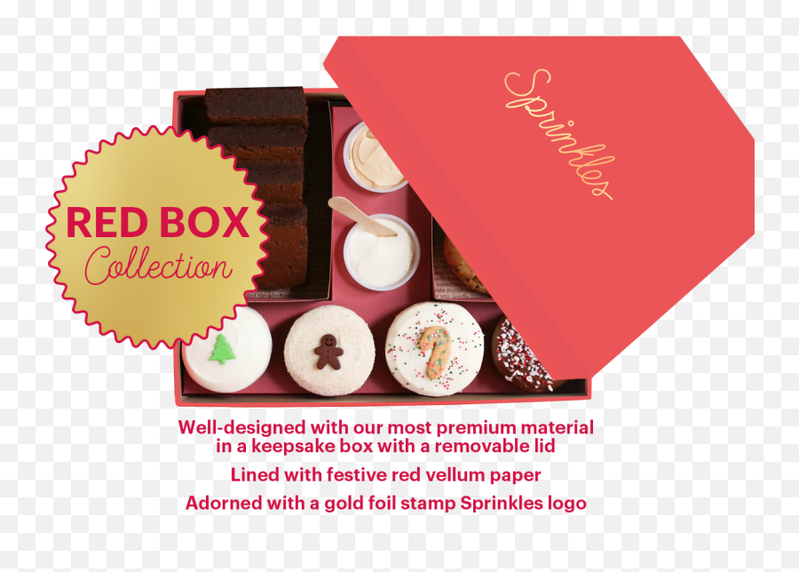 Seasonal Bake Box Cupcake Sprinkles - Bake Box Sprinkles Png,Red Box Png
