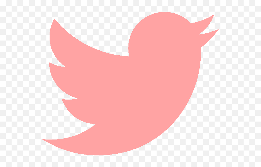 Pink Twitter Icon Png - Pink Twitter Logo Transparent,Twitter Icon Png