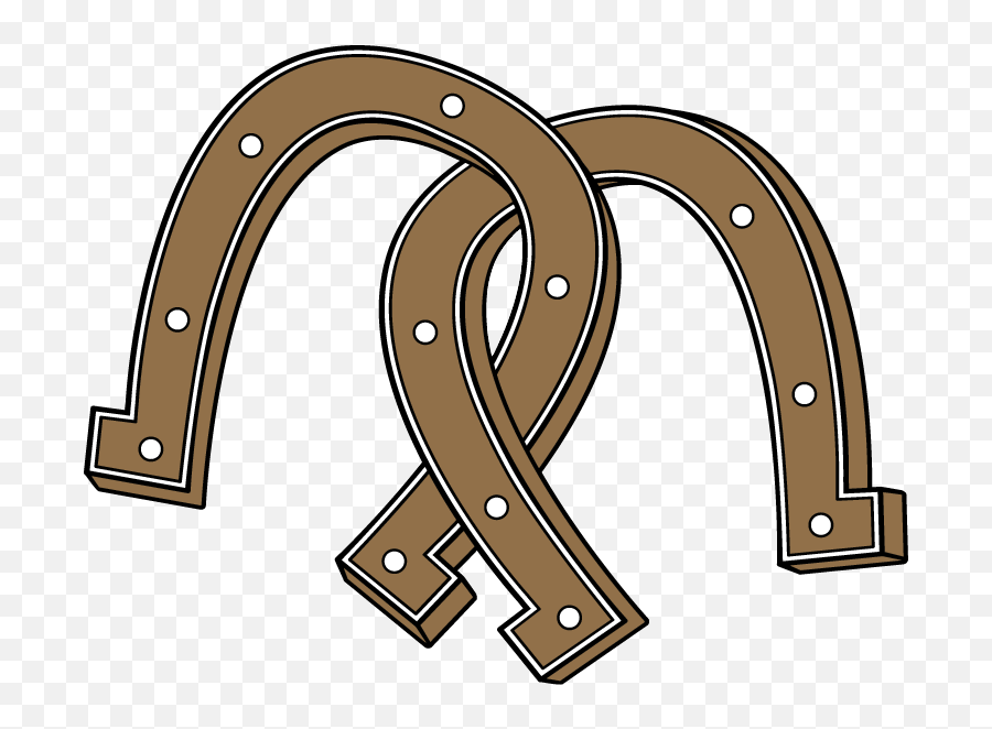 Horseshoe Western Cowboy Clip Art - Horseshoe Png Download Western Horse Shoe Clip Art,Horseshoe Png