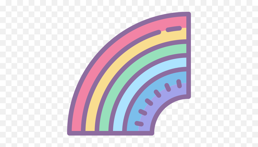 Rainbow Icon - Free Download Png And Vector Circle,Rainbow Transparent