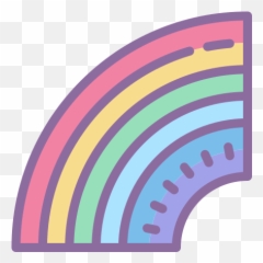 Rainbow Icon - Free Download PNG and Vector Circle