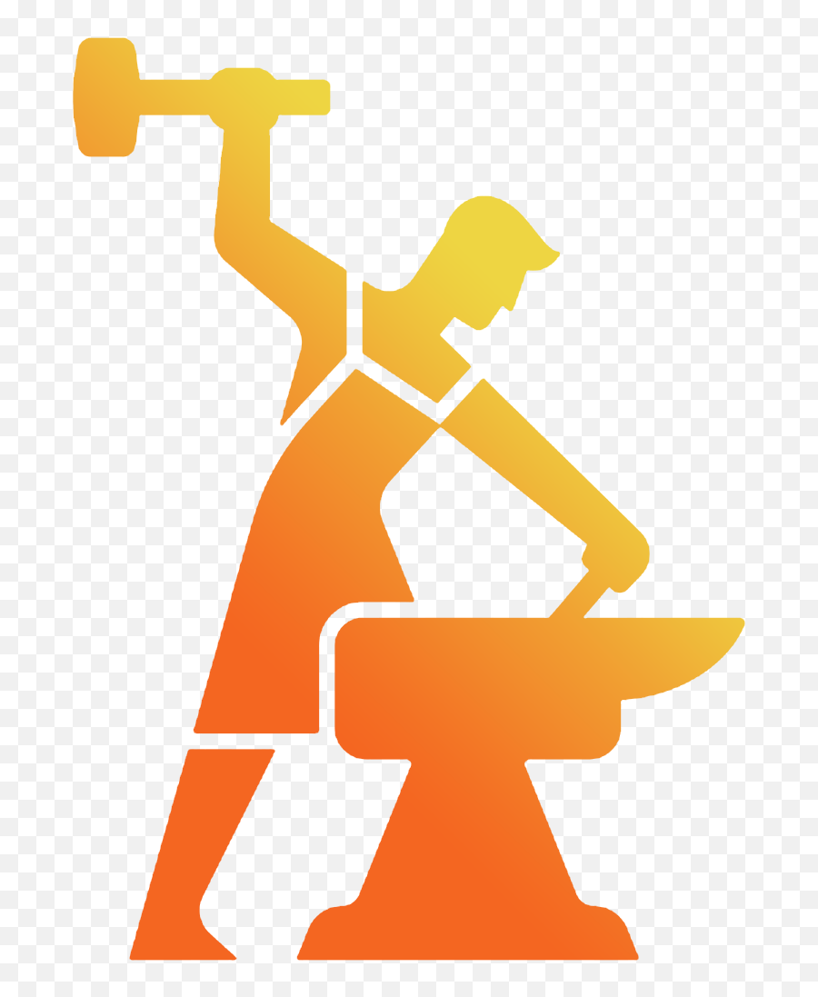 Forge Explore - Hammer And Anvil Logo Free Png,Forge Icon